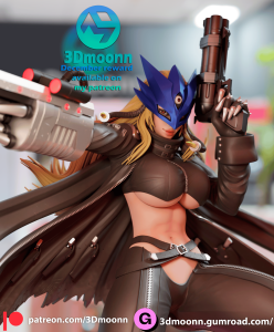 Beelstarmon + Bust + NSFW