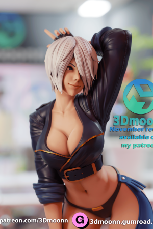 Angel – King of fighters STL file for 3D printing