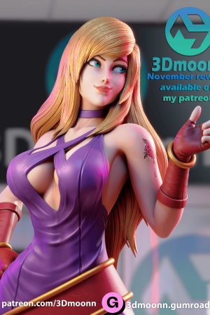 B. JENNET - King of Fighters STL file for 3D printing