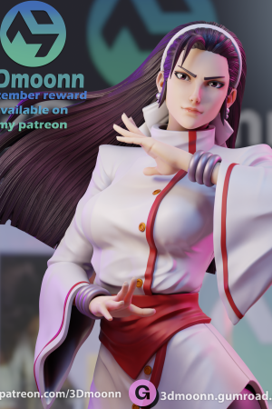 Chizuru Kagura - King Of Fighters STL file for 3D printing