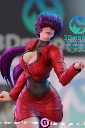 Shermie SFW - NSFW STL file for 3D printing