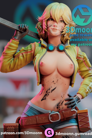 Cindy - Final Fantasy - SFW + NSFW - 3D Printable file STL 3D File STL file for 3D printing