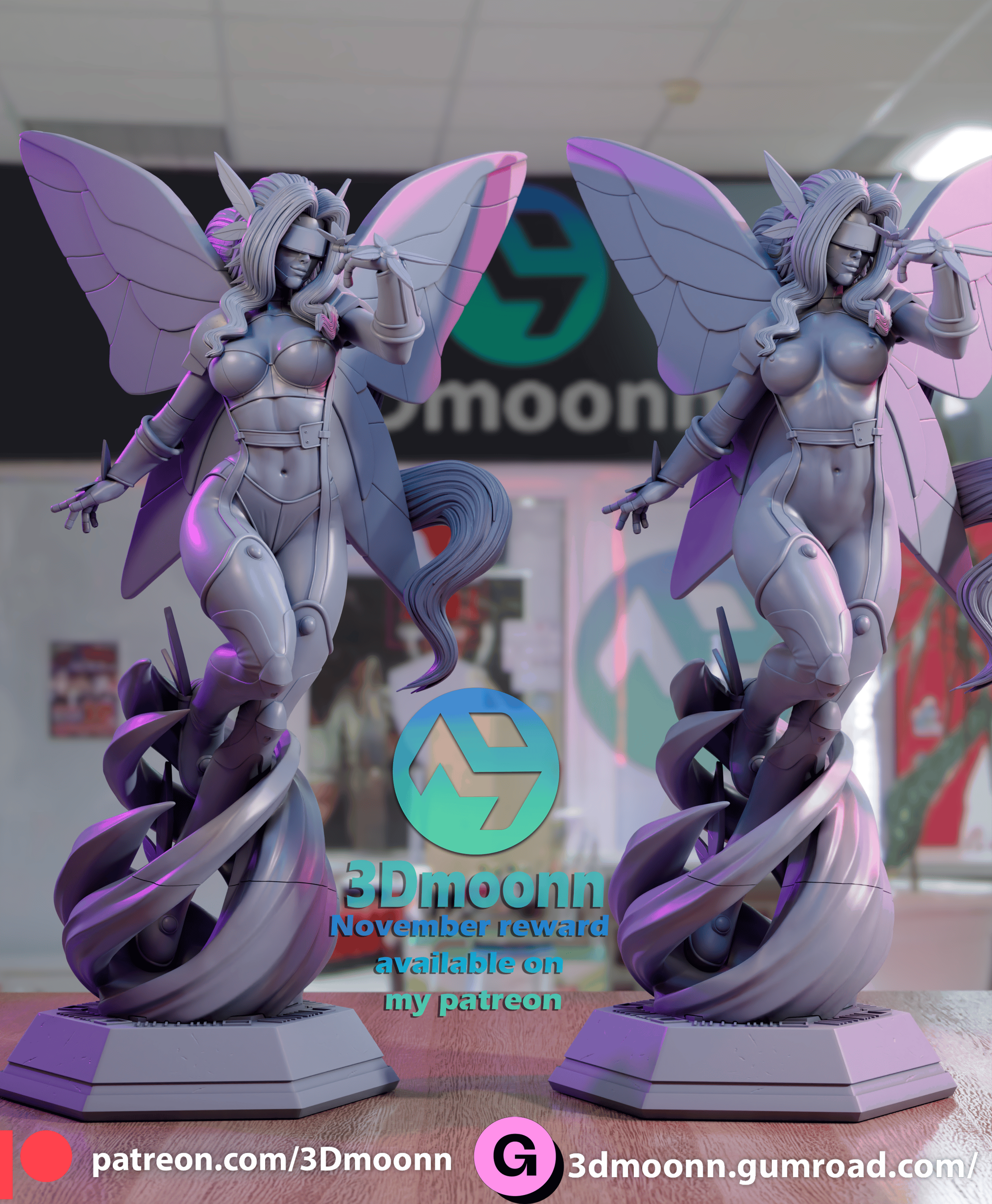 Kazemon SFW + NSFW -STL 3D Printable File - Image 8