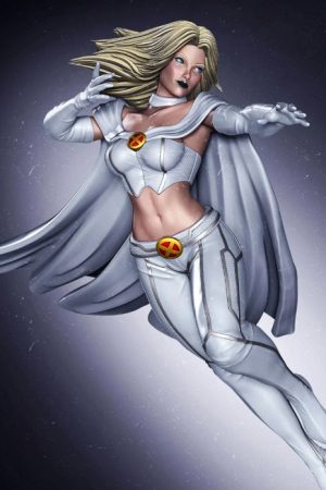 XMen Emma Frost STL file for 3D printing