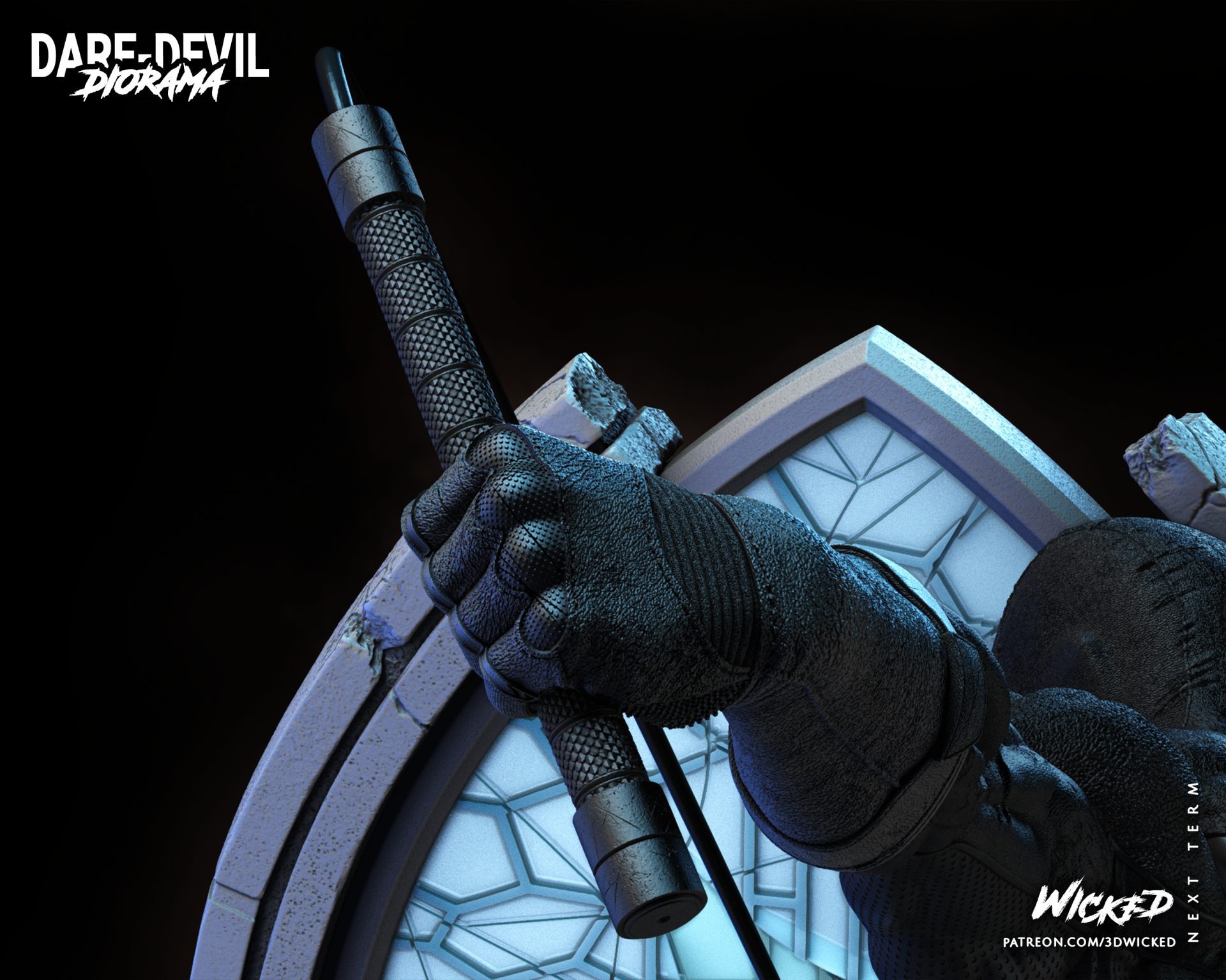 Diorama Daredevil and Kingpin - Image 15