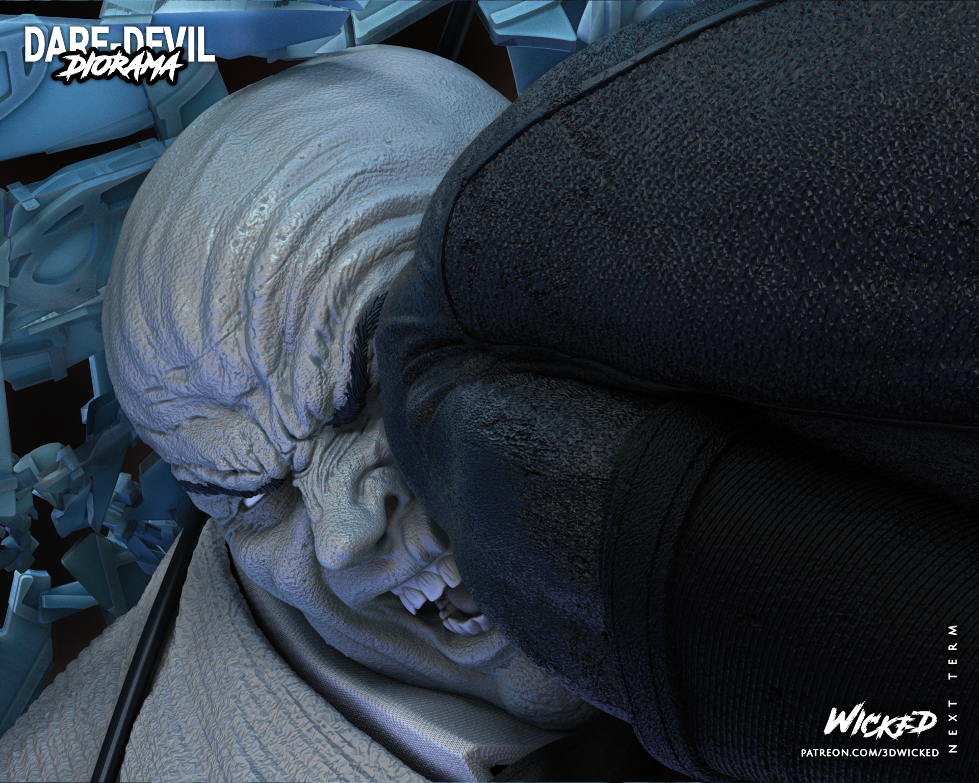 Diorama Daredevil and Kingpin - Image 17
