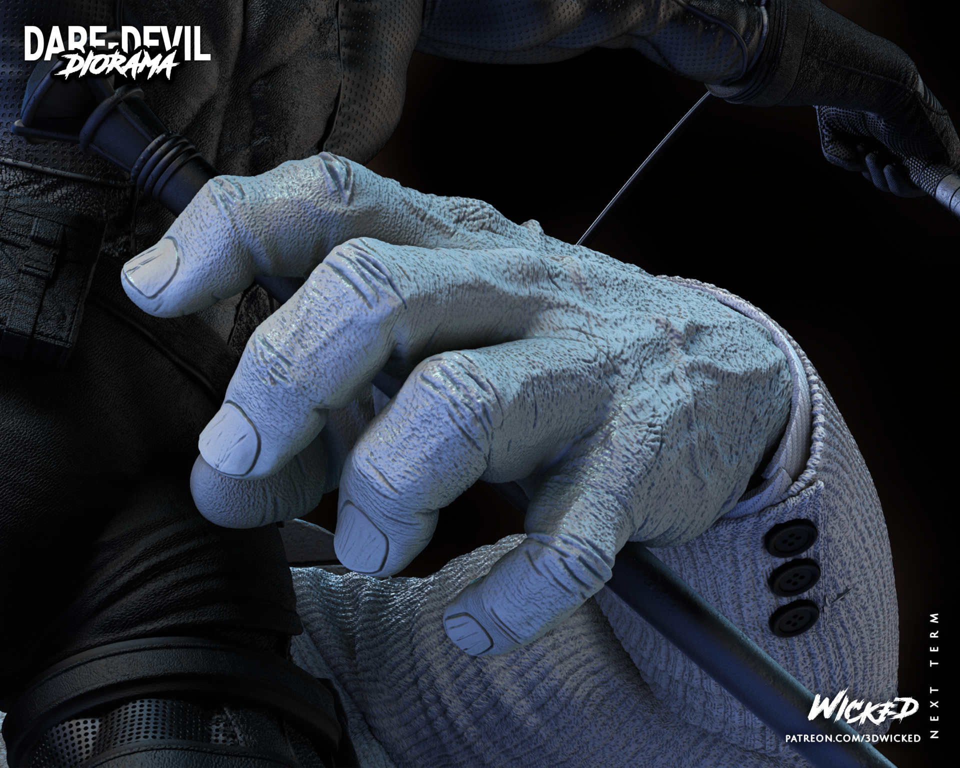 Diorama Daredevil and Kingpin - Image 21
