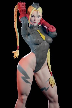Cammy Street Fighter STL file for 3D printing