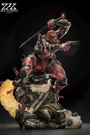 Dead Pool STL file for 3D printing