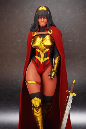 Wonder Woman STL file for 3D printing