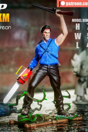 Ash Evil Dead STL file for 3D printing