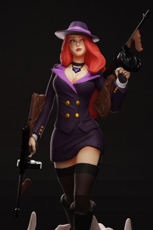 Miss Fortune - Crime City STL file for 3D printing
