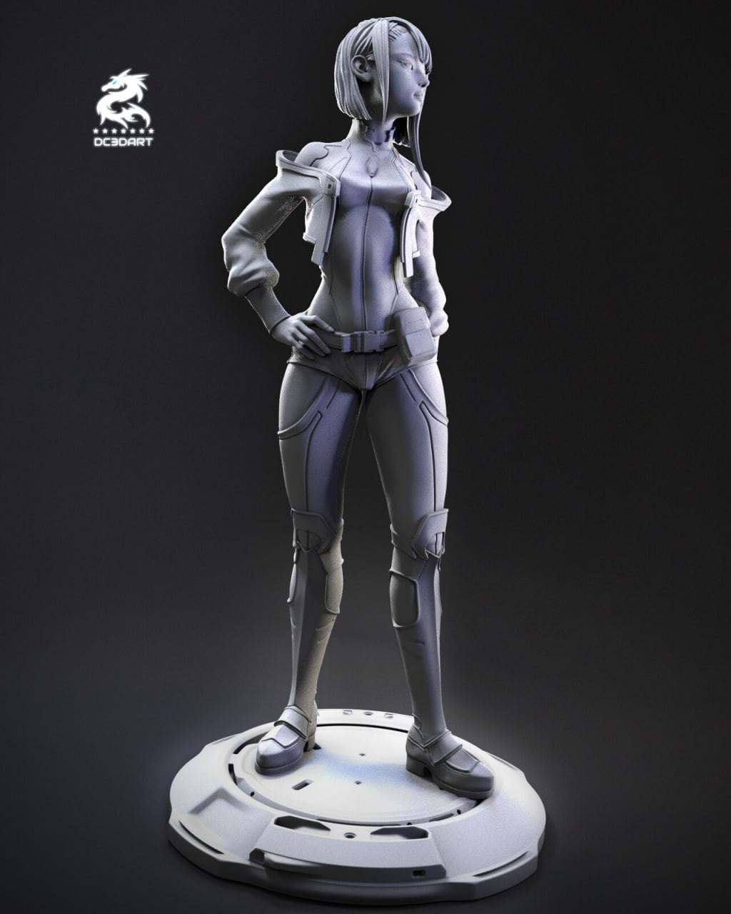 Lucy - 3D Model Figure ( STL file) | Download STL file - Image 3