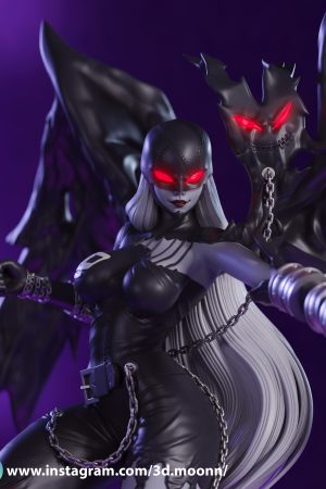 Lady Devimon STL file for 3D printing