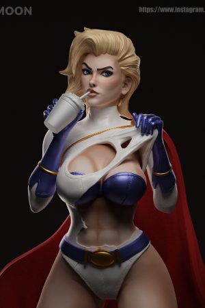 Power Girl SFW + NSFW - 3D Printable file STL file for 3D printing
