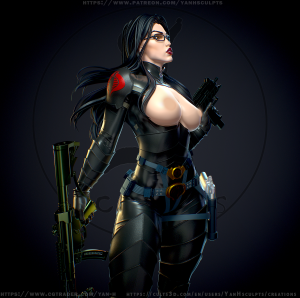 Baronessa G.I. Joe: A Real American Hero + NSFW