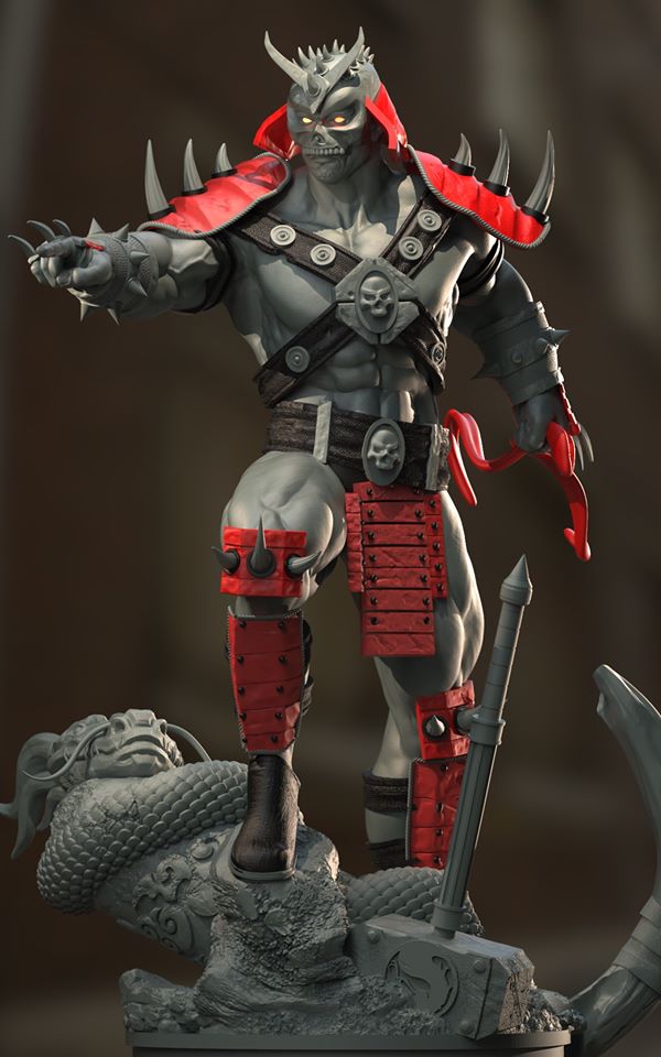 Shao Kahn from Mortal Kombat STL file for 3D printing