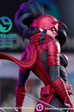 Elektra full + NSFW STL file for 3D printing