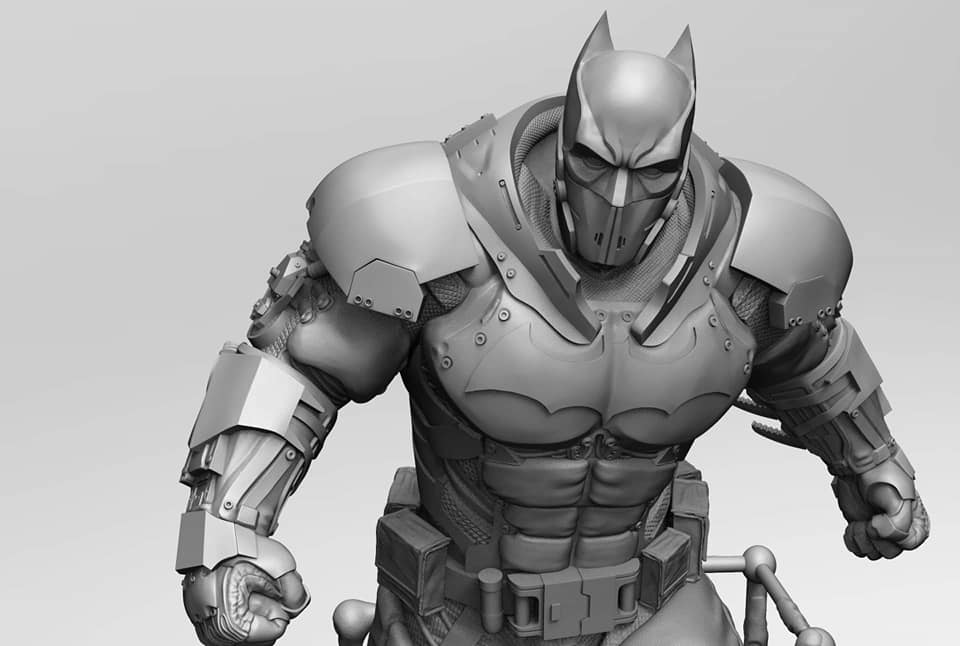 Batman Arkham Origins XE Suit Statue - Image 4