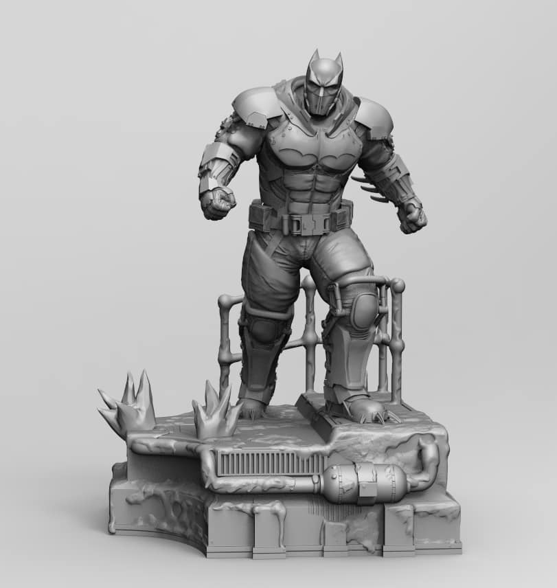 Batman Arkham Origins XE Suit Statue - Image 5