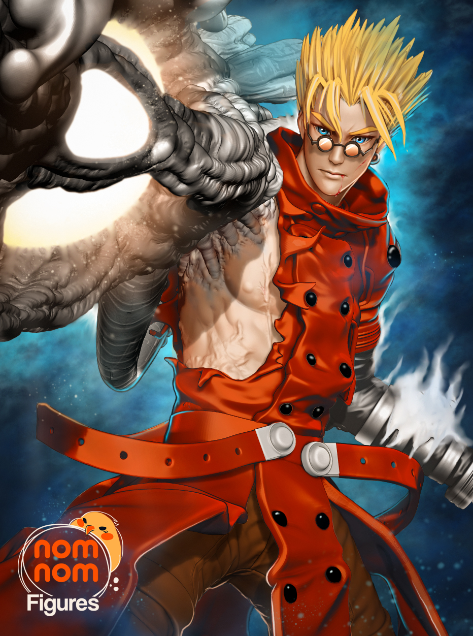 Vash the Stampede STL file for 3D printing