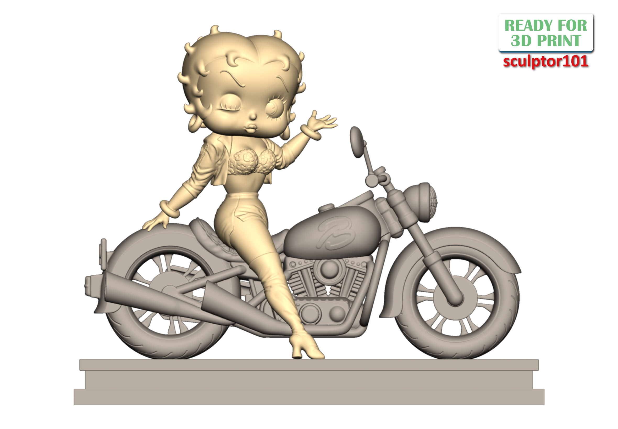 Betty Boop the Biker - Image 3