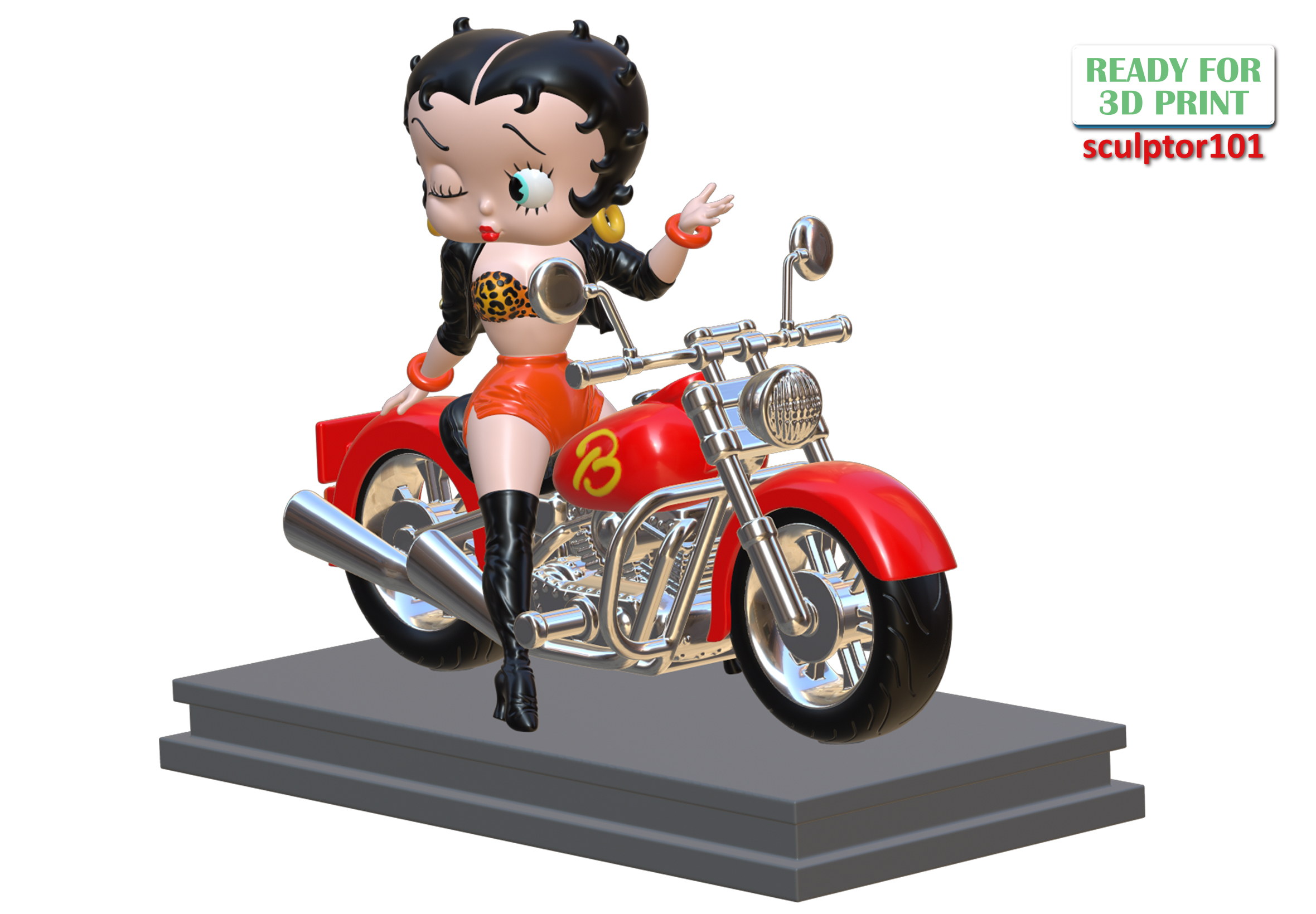 Betty Boop the Biker - Image 9