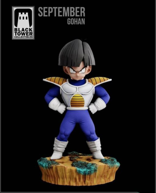 Krillin and Ghoand STL file for 3D printing