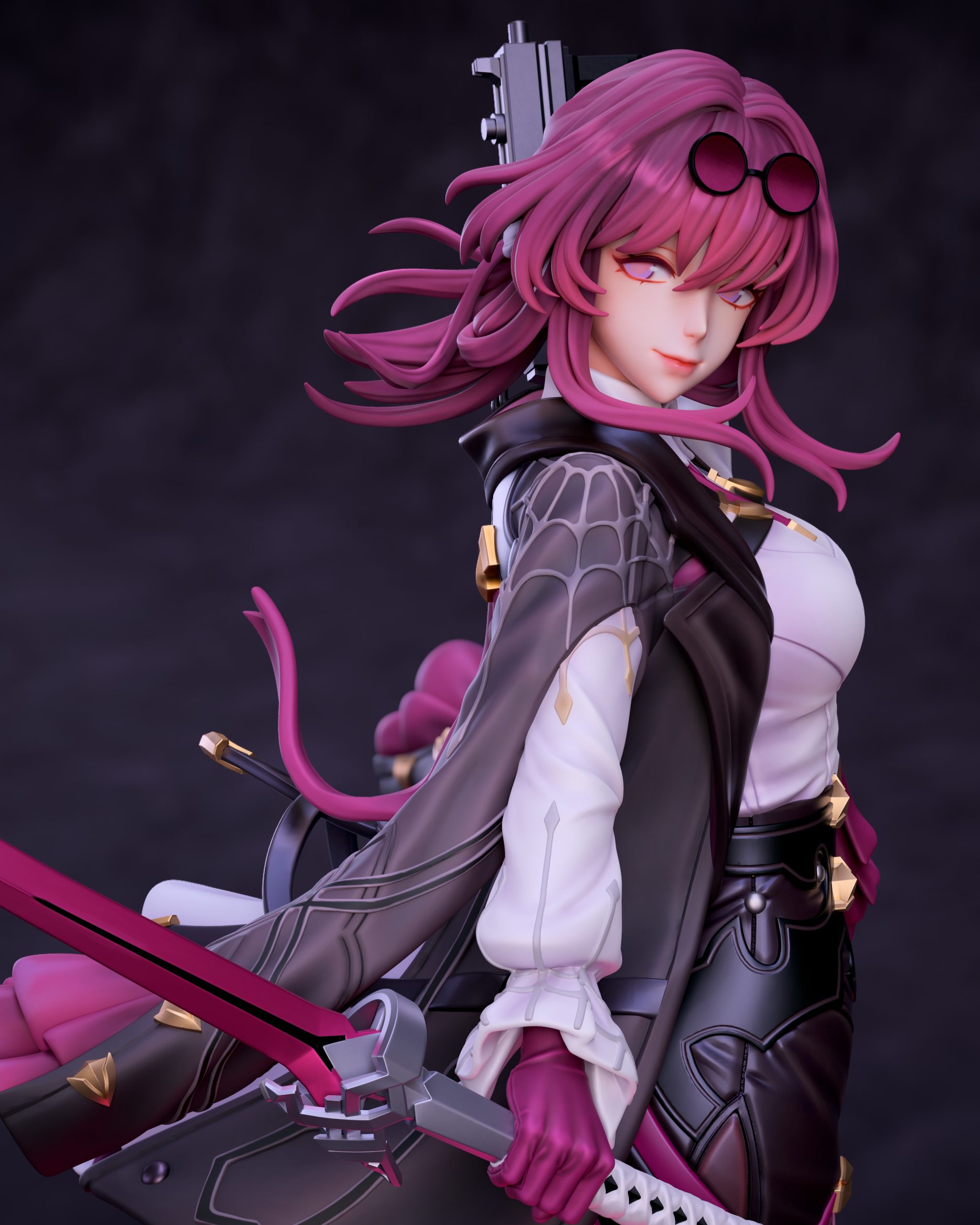 Kafka (Honkai Star Rail) STL file for 3D printing