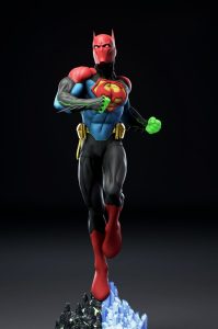 SuperBat Superman and Batman Fusion