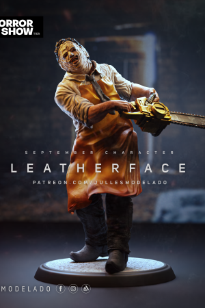 Leatherface STL file for 3D printing