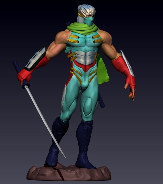 Ninja Gaiden STL file for 3D printing