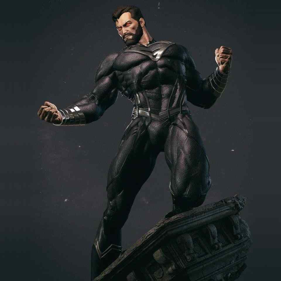 Blacksuperman STL file for 3D printing