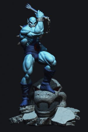Thundercats Panthro STL file for 3D printing