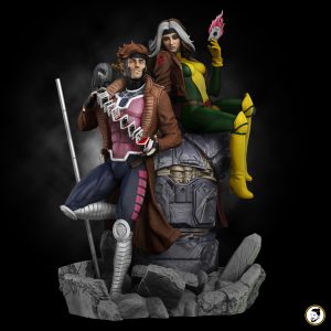 Gambit and Rogue X-MEN