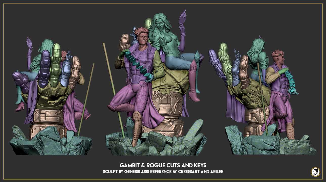 Gambit and Rogue X-MEN - Image 4
