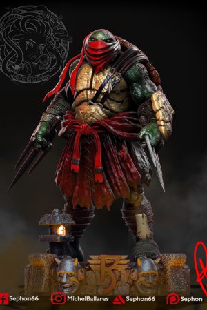 Raphael - TMNT STL file for 3D printing