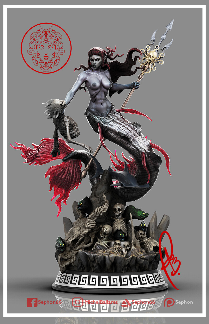 Mythological Mermaid