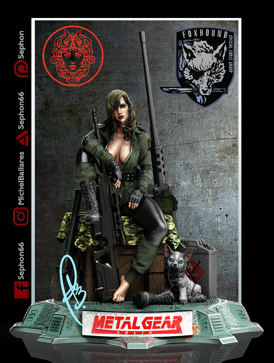 SNIPER WOLF STL file for 3D printing
