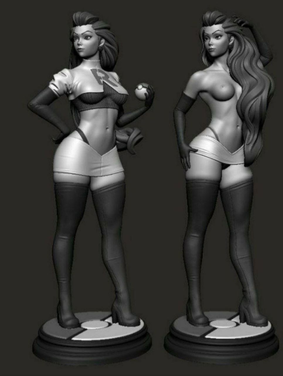 JESSIE - SFW - NSFW STL file for 3D printing