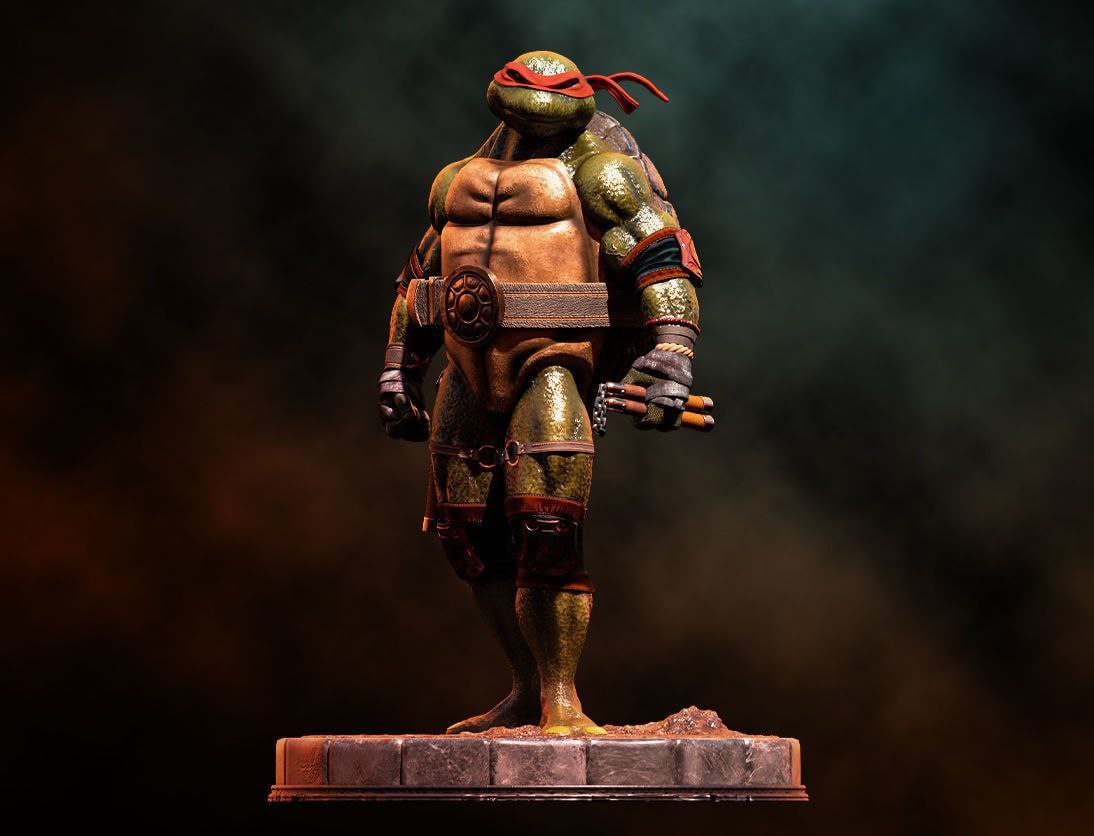 Michaelangelo - TMNT STL file for 3D printing
