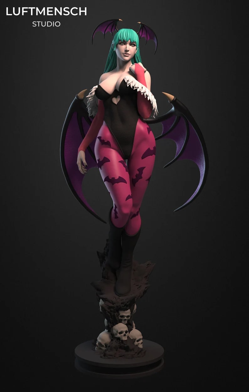 Morrigan Aensland STL file for 3D printing