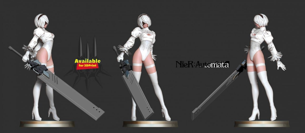 White Nier 2B - Image 2