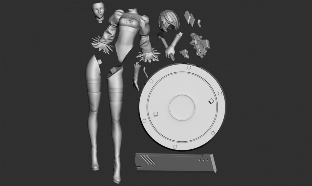 White Nier 2B - Image 3