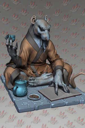 Splinter V2 - TMNT STL file for 3D printing