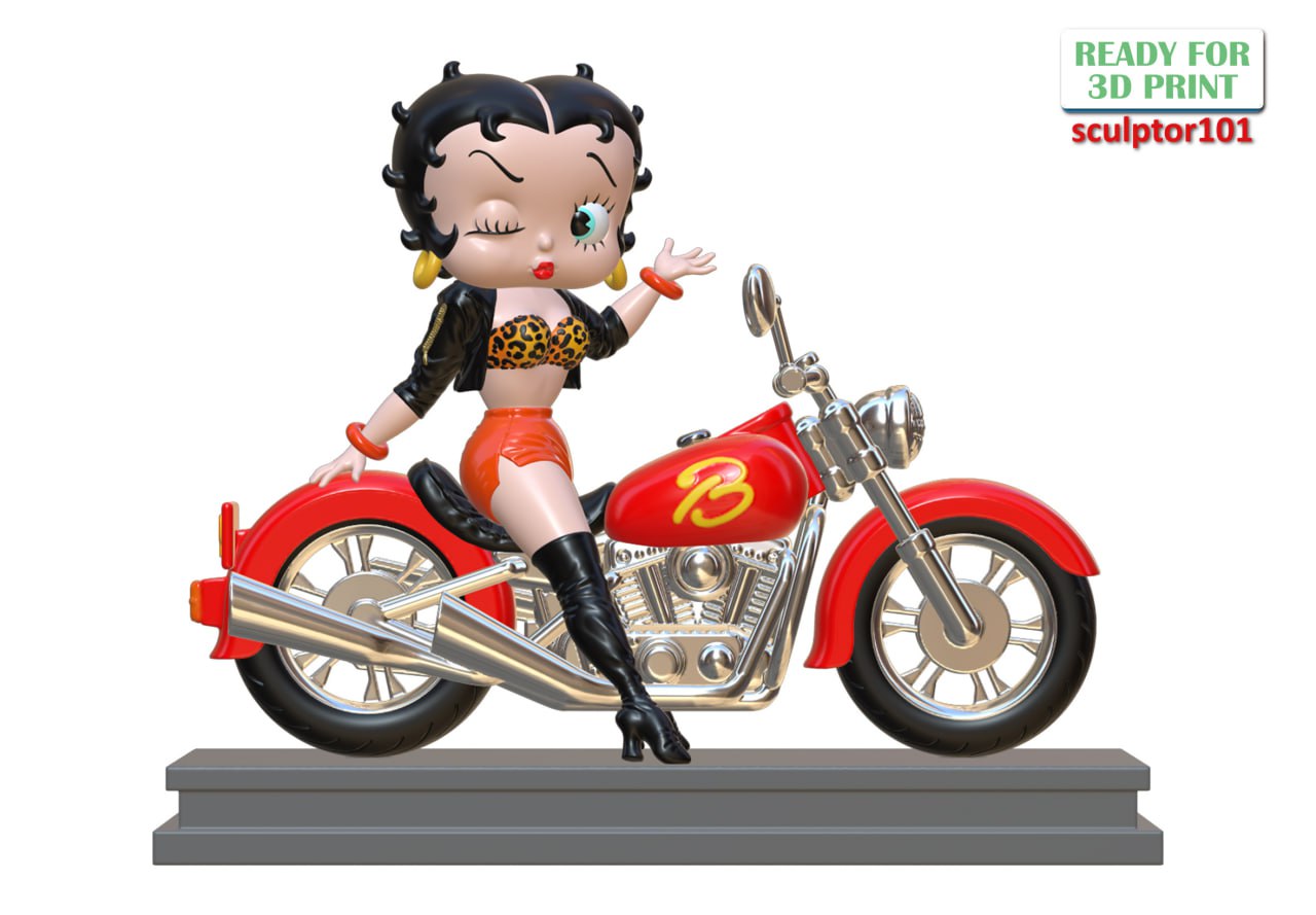 Betty Boop the Biker - Image 21
