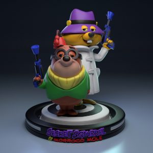 Secret Squirell and Morroco Mole