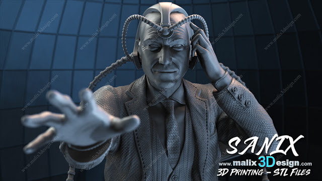 PROFESSOR-X STL file for 3D printing