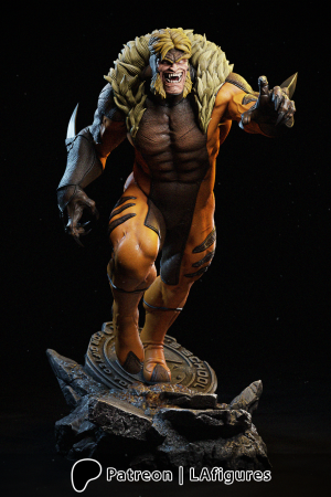 Sabretooth - x-men - STL 3D Print STL file for 3D printing