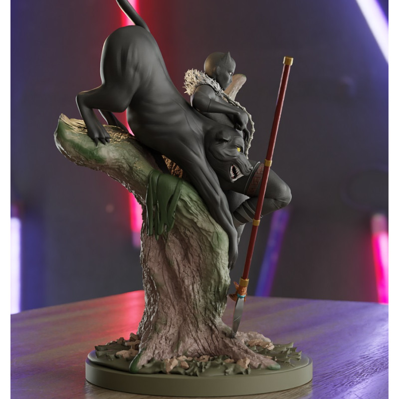Shuri Black Panther + NSFW - STL 3D Print - Image 3